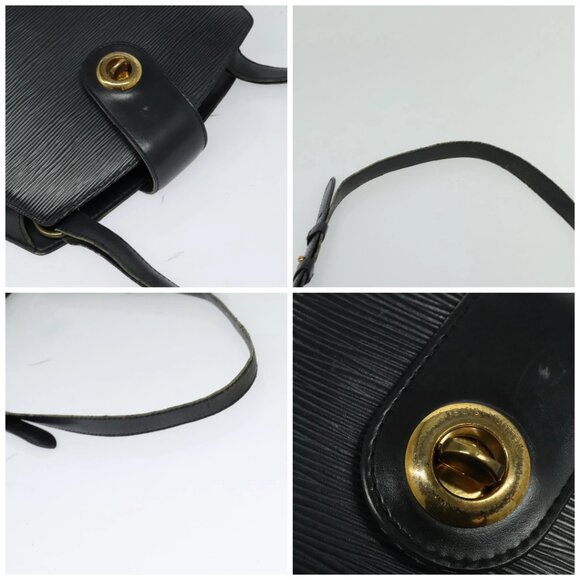 LOUIS VUITTON Epi Cluny Shoulder Bag Black M52252 LV Auth 128080 - Picture 16 of 16